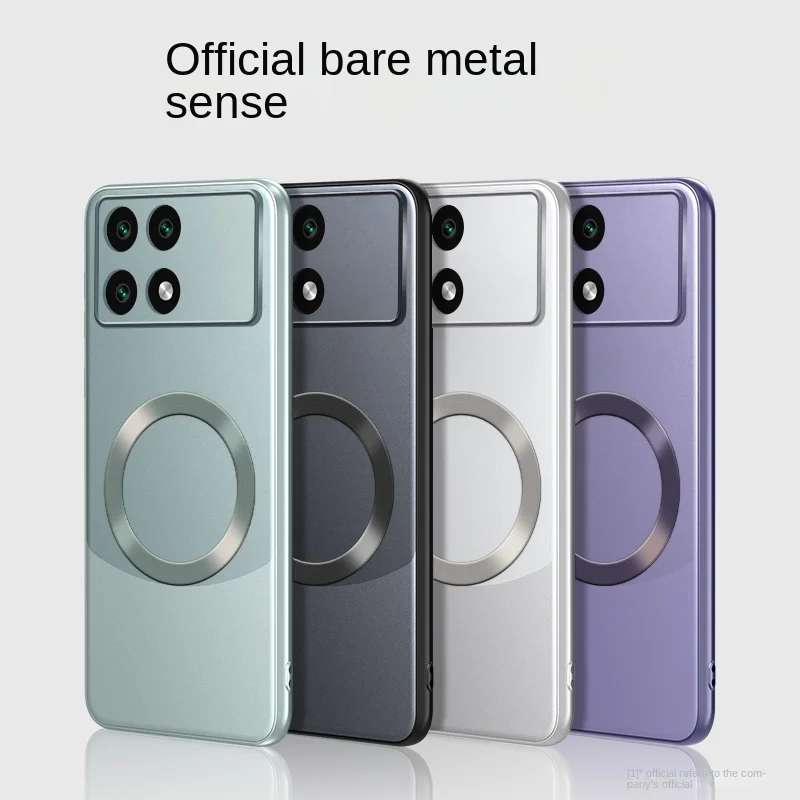 For Xiaomi POCO X6 Pro Case Hard PC AG Matte Magnetic MagSafe Protective Back Cover Case For xiaomi poco x6pro Phone Shell