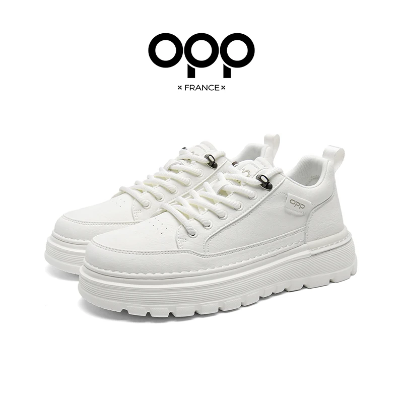 OPP Men's New work Shoes Flats With Running Blance Sports 574 Shoes Footwear Sneakers Genuine Leather work boots view 6
