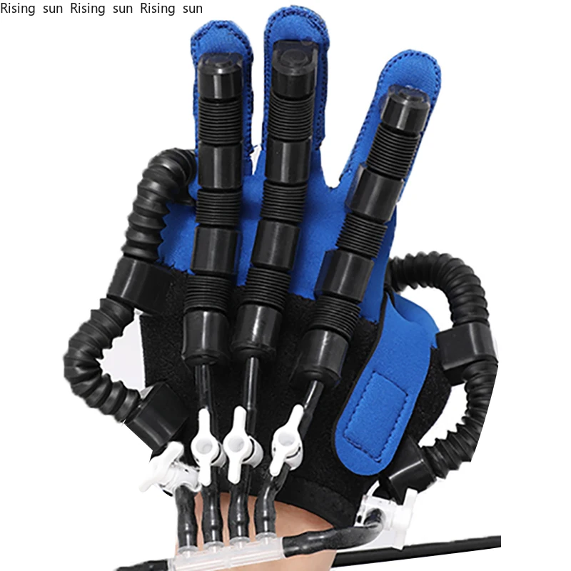 الهيكل الخارجي لتدريب اليد، قفازات روبوت ذكية لتمارين الأصابع، معدات إعادة تأهيل شلل نصفي