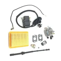 For STIHL FS120 FS200 FS250 FS300 Gasket Filter Ignition Coil Carburetor Kit