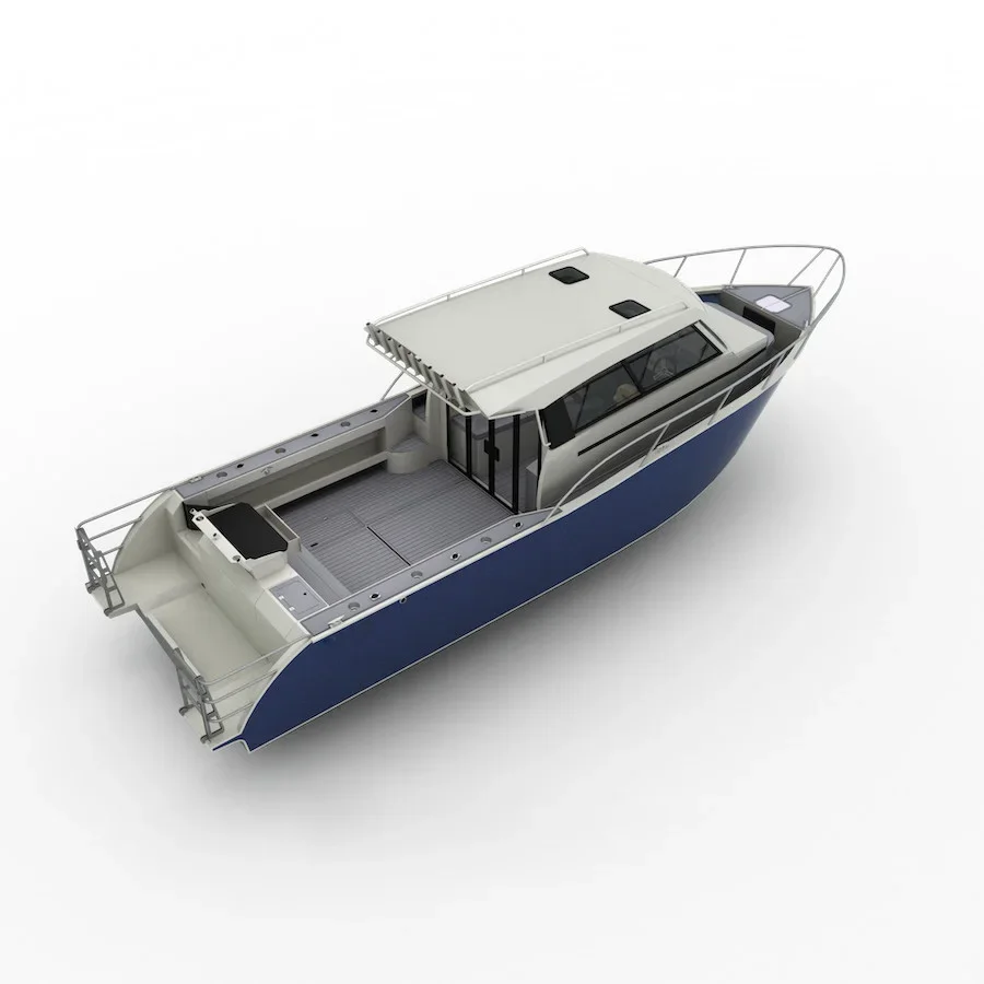 Kinocean Serie Hardtop Aluminium Luxe Vissershut Vissersboot 2022