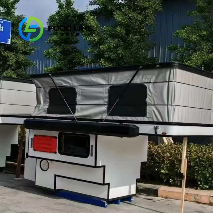 Pop Up Camper For Pickup Truck 4X4 Cross‑Country Shelter Tear‑Resistant Outer Cover For Rough Terrain, Pickup Camper Module