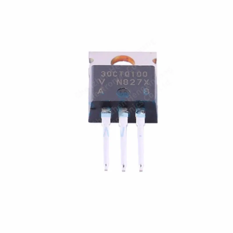 10PCS VS-30CTQ100-N3 package TO-220AB Schottky diode Voltage :100V Current :15A