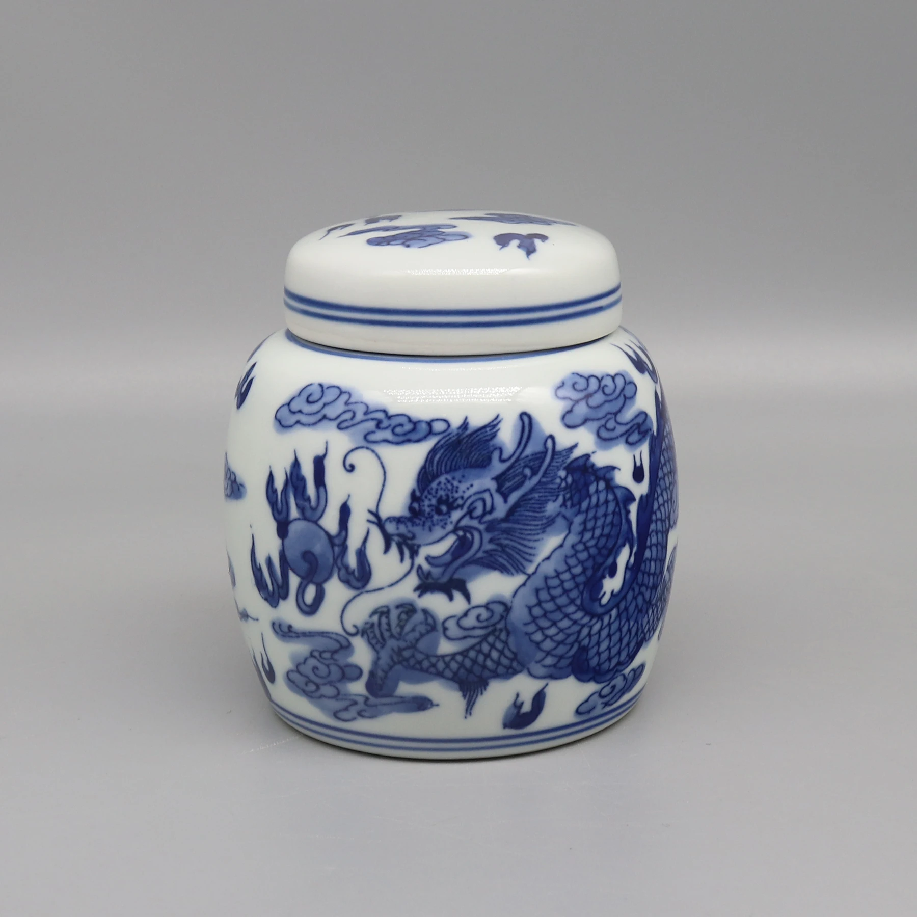 Small Canister, Porcelain Jar, Storage Pot