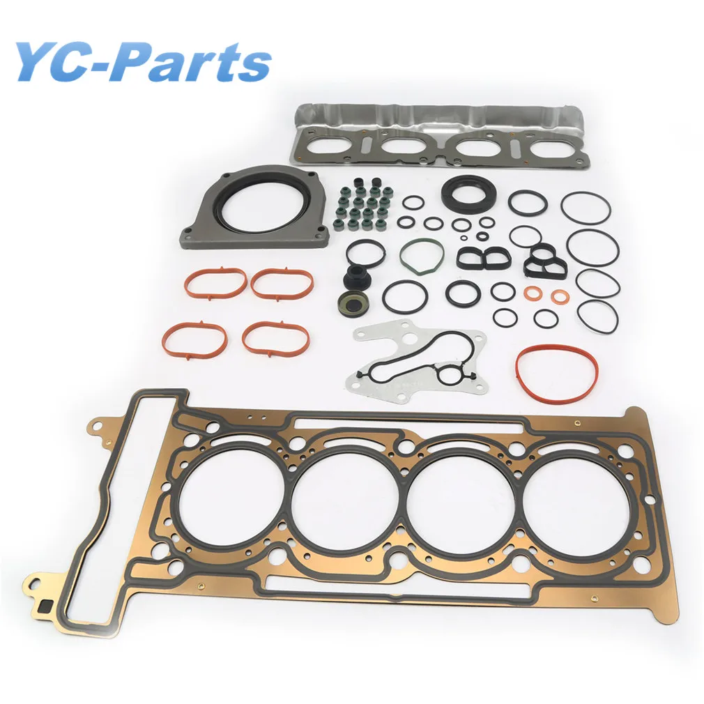 2.0T Engine Cylinder Head Seal Gasket Set for Mercedes-Benz C250 C300 C350e W205 E250 E260 W212 GLC 260 GLC300 X253 C253 V250