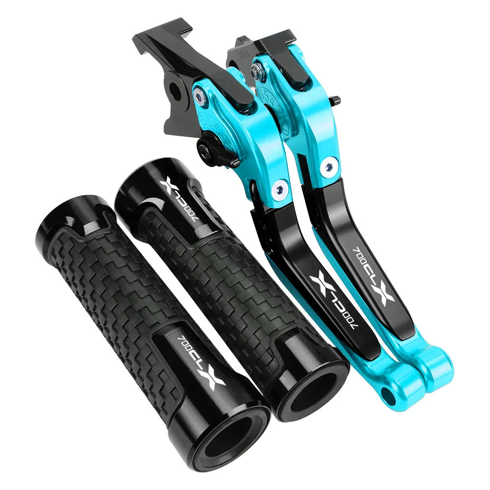 

For CFMOTO CLX700 CLX 700 700CLX CL-X 700 2021 2022 2023 Motorcycle Accessories Adjustable Brake Clutch Levers Handle bar Grips