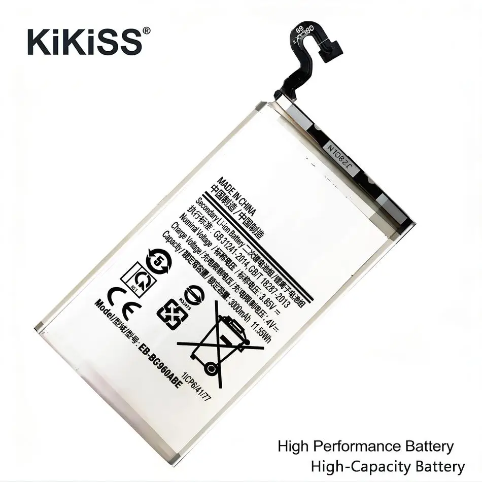 

Аккумулятор EB-BG960ABE повышенной емкости 3000 мАч для мобильных телефонов Samsung Galaxy S9 G9600 SM-G960F SM-G960 G960F G960