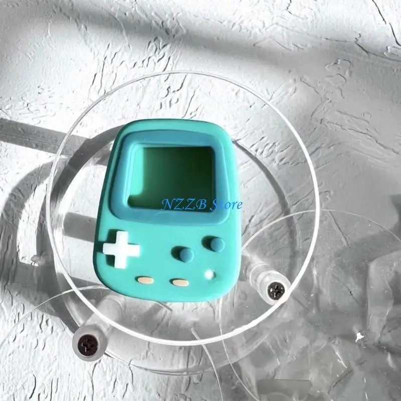 

T21F DIY Pedometer Ornament Silicone Epoxy Mold DIY Keychain Pendant Jewelry Crafting Mould for Valentines Gift