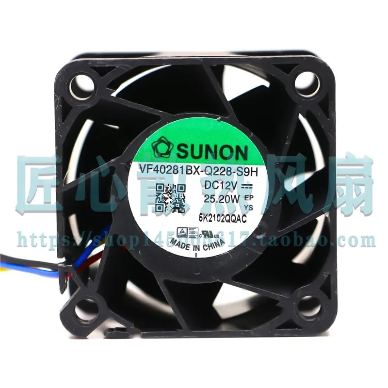Jianzhun SUNON VF40281BX-Q228-S9H 12V 25.20W 40x28mm Cooling Fan for Electronic Devices