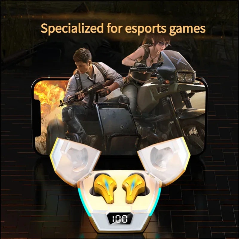 Auriculares Bluetooth 5,3 música juegos modo Dual auriculares inalámbricos Bluetooth auriculares estéreo HIFI auriculares Gamer para Xiaomi K12