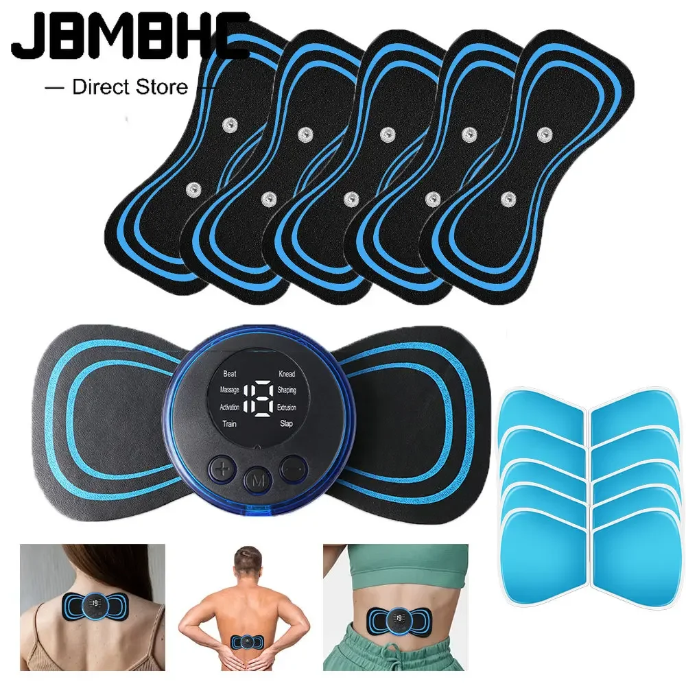 

Перезаряжаемый EMS массажер для шеи, электрический массажер для шеи, EMS массажный пластырь для шейного позвонка для облегчения мышечной боли, массажные подушечки