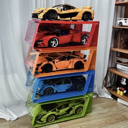 High Tech Racing Car Lambos Sp3 Buga 911 Gt3 Mcla P1 Super Car Model Blocks Compatible 42115 42143 42056 42172 42083 For Gift