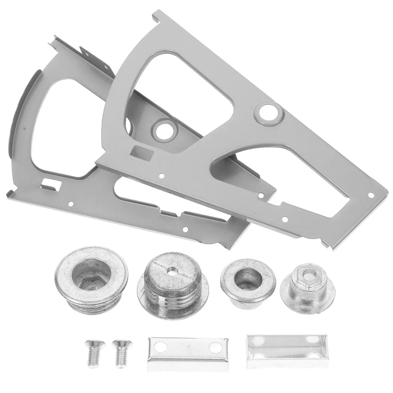 2Pcs Stainless Steel Shoe Cabinet Hinges Heavy Load Furniture Hinges Turning Rack Replacement for Kitchen Living Room Storage