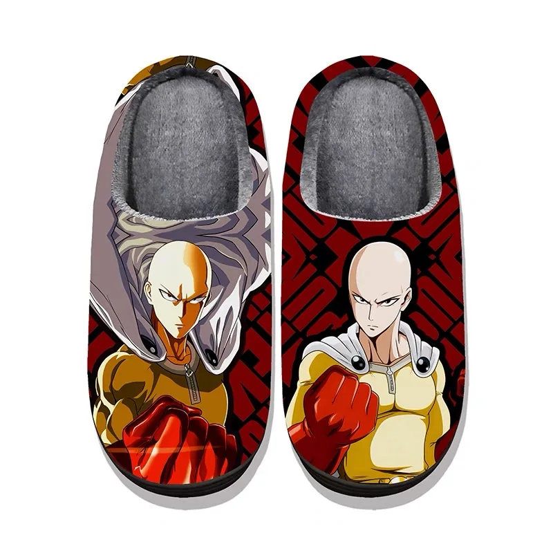 ONE PUNCH-MAN Cosplay slippers shoes Anime Winter Cotton Slippers