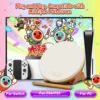 IINE Taiko Drum Controller Pro max kompatibel mit Nintendo Switch/PS4/PS5/PC 4