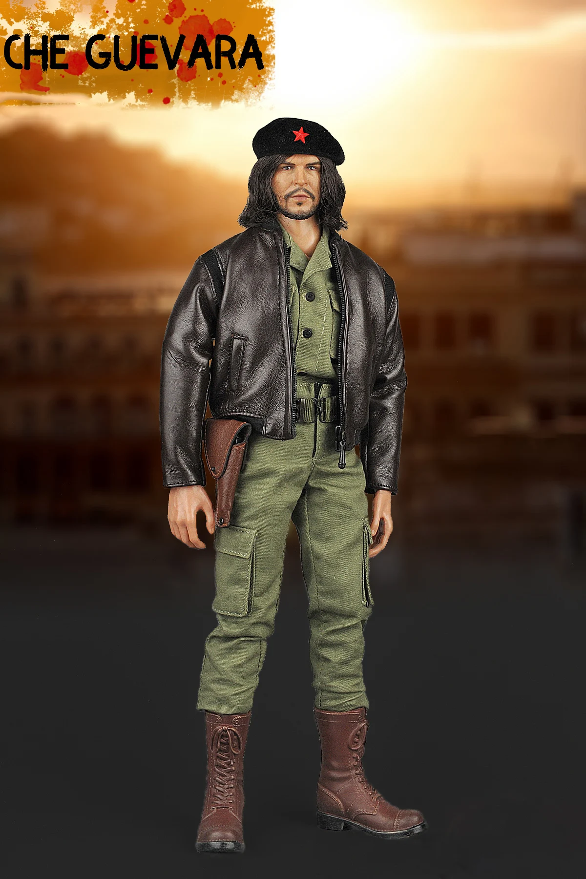 1/6 wojskowa figurka lalka Ernesto Che Guevara Martyr rewolucyjny lider 12 "super elastyczne figurki kolekcjonerskie zabawkowy model