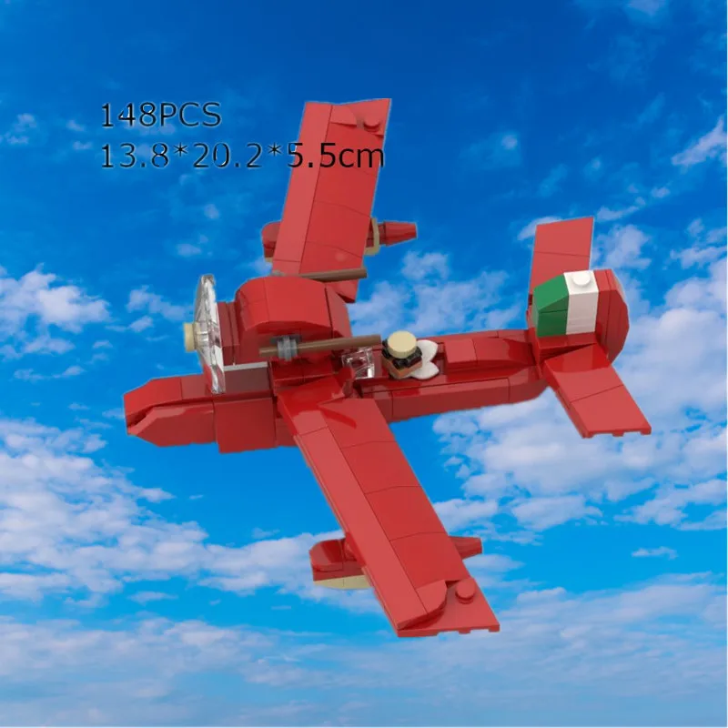 conjunto-de-blocos-de-montar-diy-moc-modelo-de-aviao-aquatico-porco-rosso-de-hayao-miyazaki-brinquedo-de-blocos-de-anime-decoracao-de-mesa-presente-para-meninos