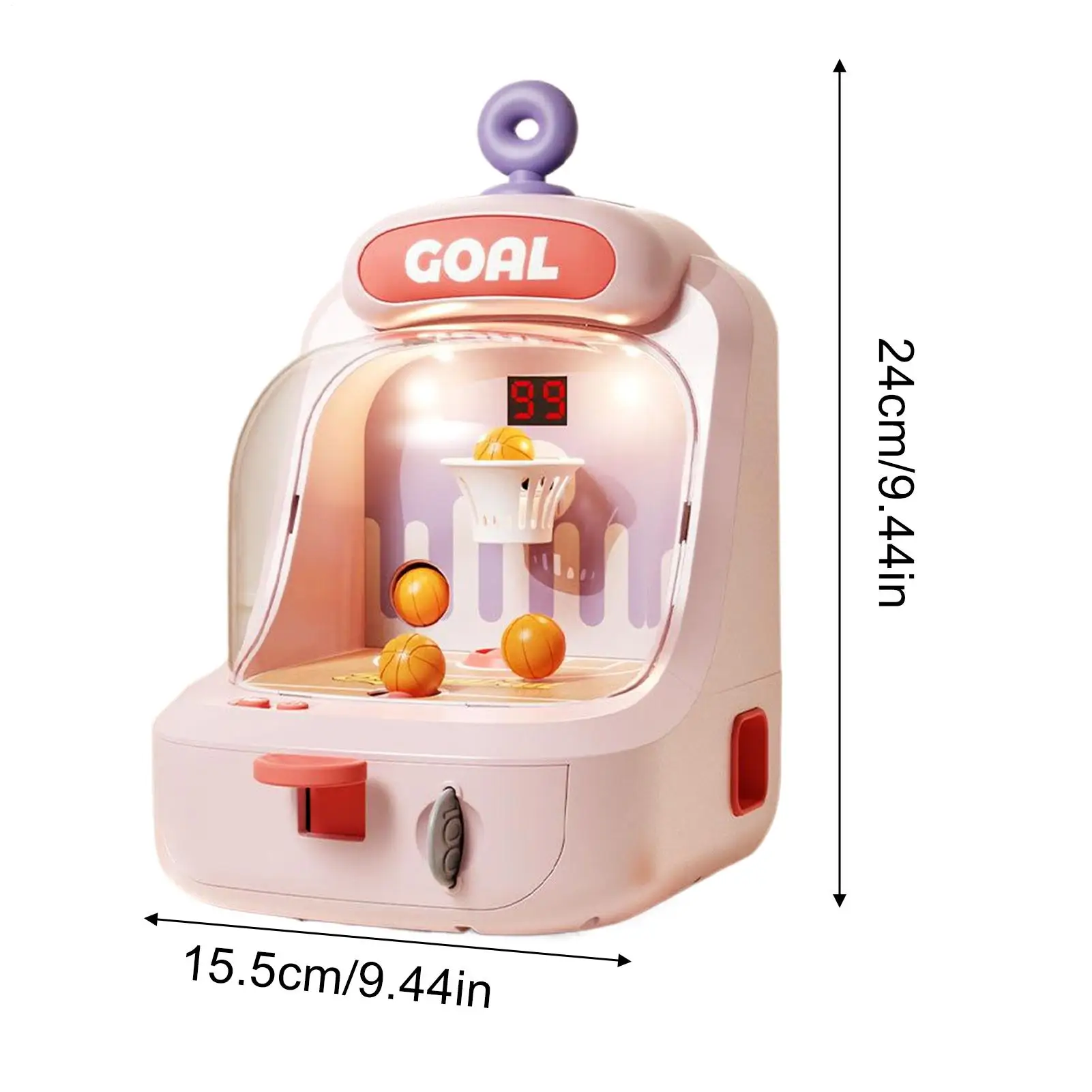 Mini Gra w Koszykówkę Edukacyjna Zabawka Sportowa Piłka Treningowy Rozwój Mysli Zabawki dla Chłopców Dziewcząt Uczniów Graczy Do Domu Pokoju Zabaw Klasy