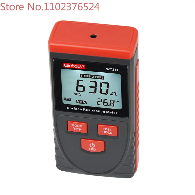 WT311 surface resistance tester antistatic tester digital display impedance resistance meter antistatic