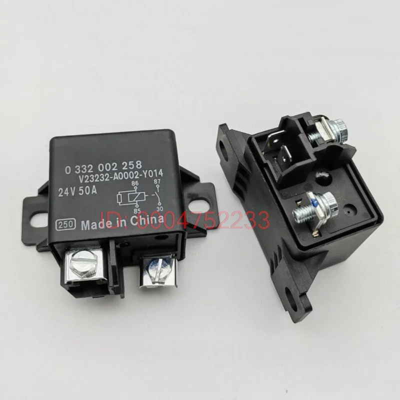 

(Абсолютно новый, оригинальный) 1 шт./лот, 100% оригинальное реле: V23232-A0002-Y014 0332002258 0 332 002 258, автомобильное реле 24В