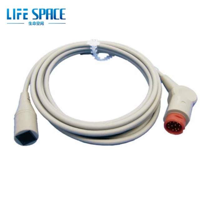 

Compatible Drager 10pin Ibp Sensor Trunk Cable Adapter Ibp Probe Invasive Blood Pressure Transducer Connect Utah B.Braud Edward