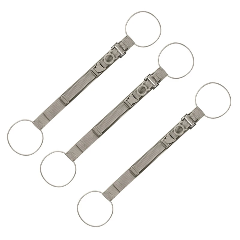 Adjustable Luggage Strap Secure Hook Clip For Suitcase Backpack Travel Bag 3PCS