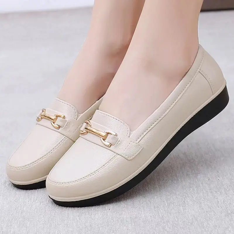 

New Women's Summer Shallow Rain Shoes Soft Sole Non Slip Waterproof Low Heel Waterproof Slip-On Work Shoes Water Shoes