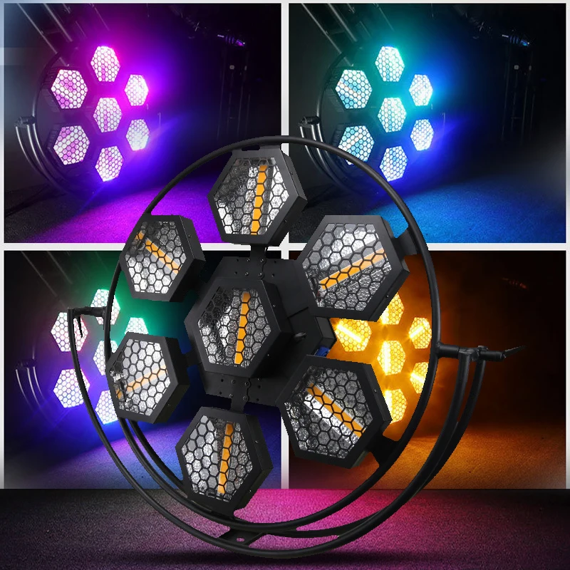 

4шт 200Вт ретро светодиодный сценический светильник + футляр 4в1