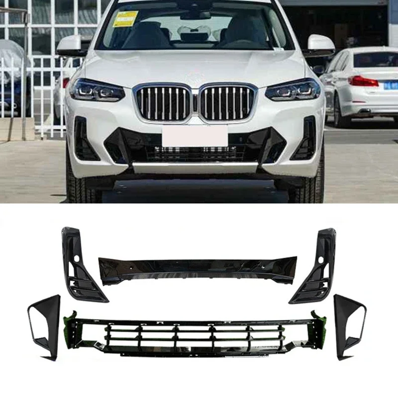 

Right/ Left Side Front Bumper Air inlet Cover Grill for BMW X3 X4 G08 G02 LCI SUV 2022-2023