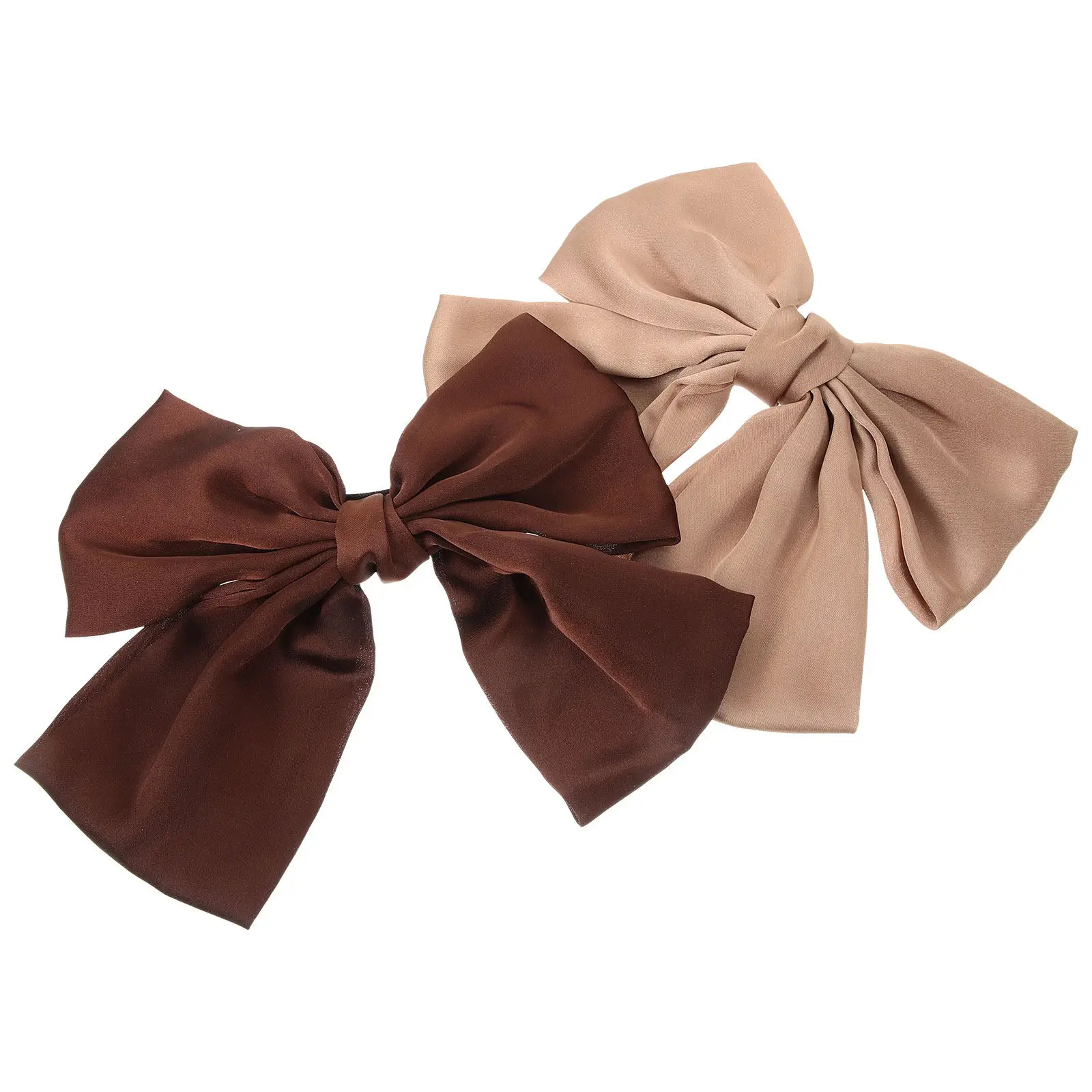 

2Pcs Big Hair Bows for Women Stylish Bow Hair Barrettes Perfect for All Hairstyles Clothing Styles Dating Outfits Gift Idea