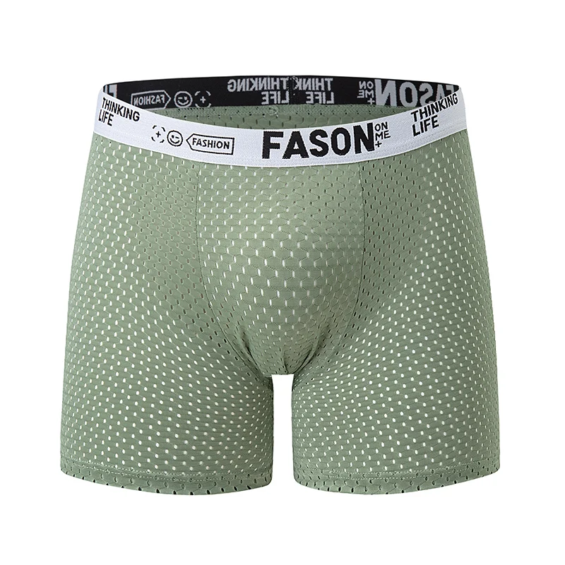5-piece Set Of Men's Solid Color Underwear Breathable Quick Drying Fashionable Sporty Comfortable And Suitable For Teenagers