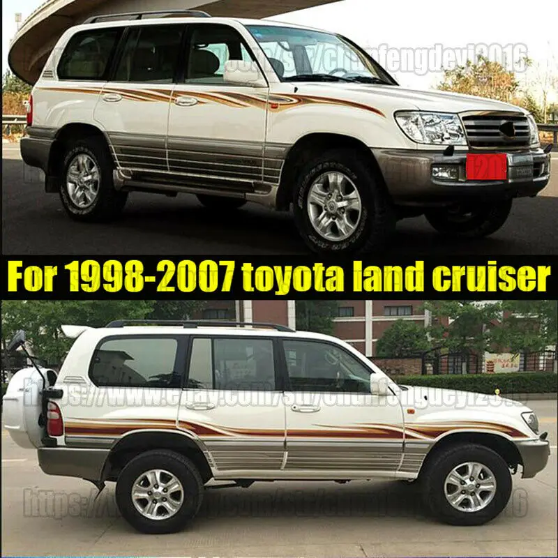 

Декоративная наклейка для toyota land cruiser 100 LC100 FJ100 1998-07