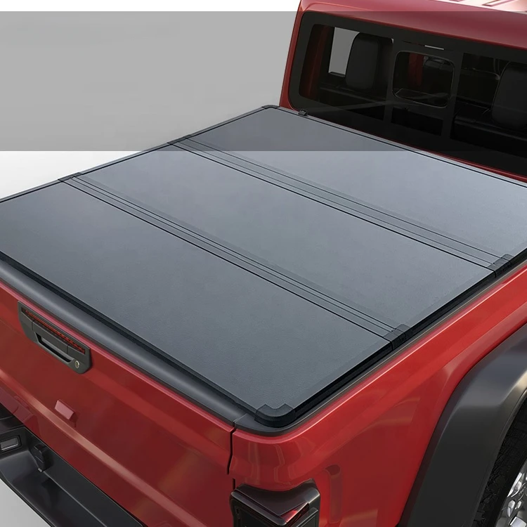 Truck Accessories Hard Tri-Fold Tonneau Cover Pickup Truck Bed Covers Fit For Ford F150 5.5FT