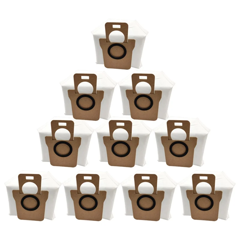 Bolsa de polvo de repuesto para Xiaomi Mijia Omni 1S X10 +, accesorios para Robot aspirador, piezas de bolsa de basura, 10 unidades