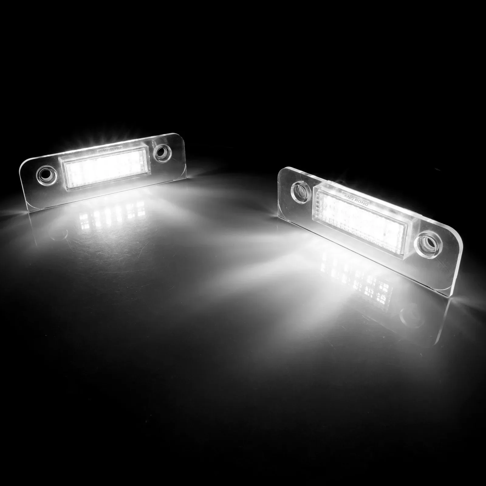 2x Luce targa a LED bianca per Ford Fiesta MK5 MK6 V VI 01-08 / Mondeo II 1996-2000 / Fusion 02-12 Luce targa posteriore