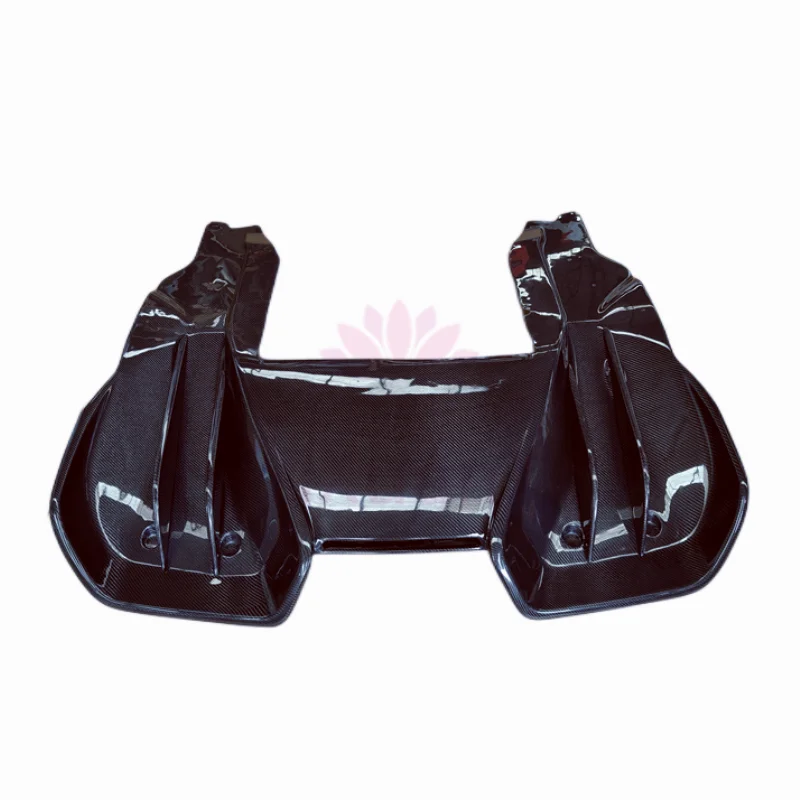 

For McLaren MP4-12C 625c 650S Carbon Fiber RZ Style Rear Diffuser Body Kit Front Bumper Side Skirts