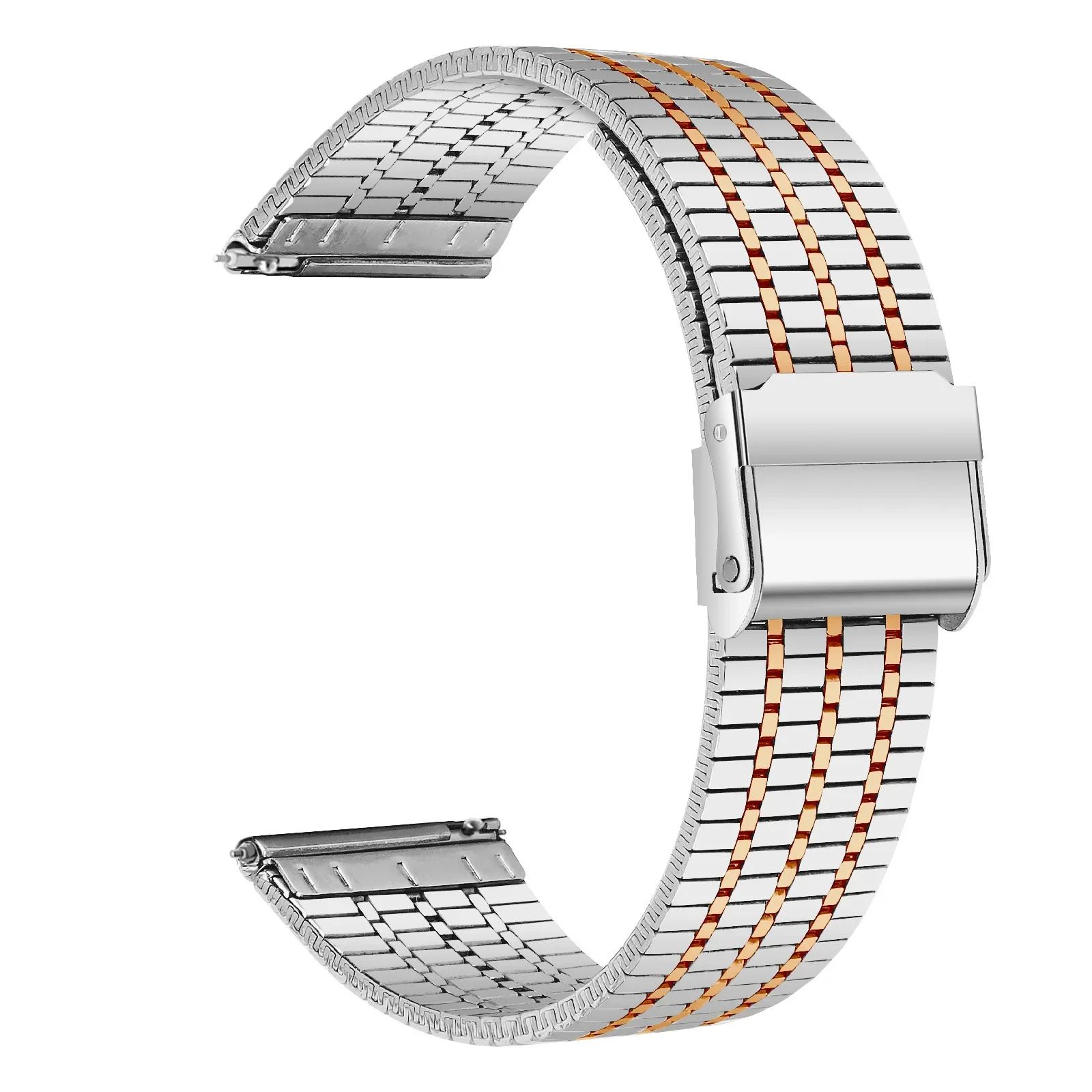 Metal Watch Strap For Amazfit GTS 4 3 2 Mini Smart Watch Band For Amazfit GTR 4 3 2 Stainless Steel Bracelet Bip 3 Pro Wristband