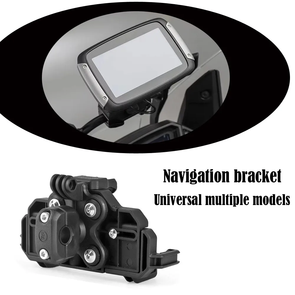 

For BMW R1200GS For Honda CRF1000L CB500X For Yamaha Tenere700 XT1200Z For Suzuki 1050 GPS Navigation Bracket