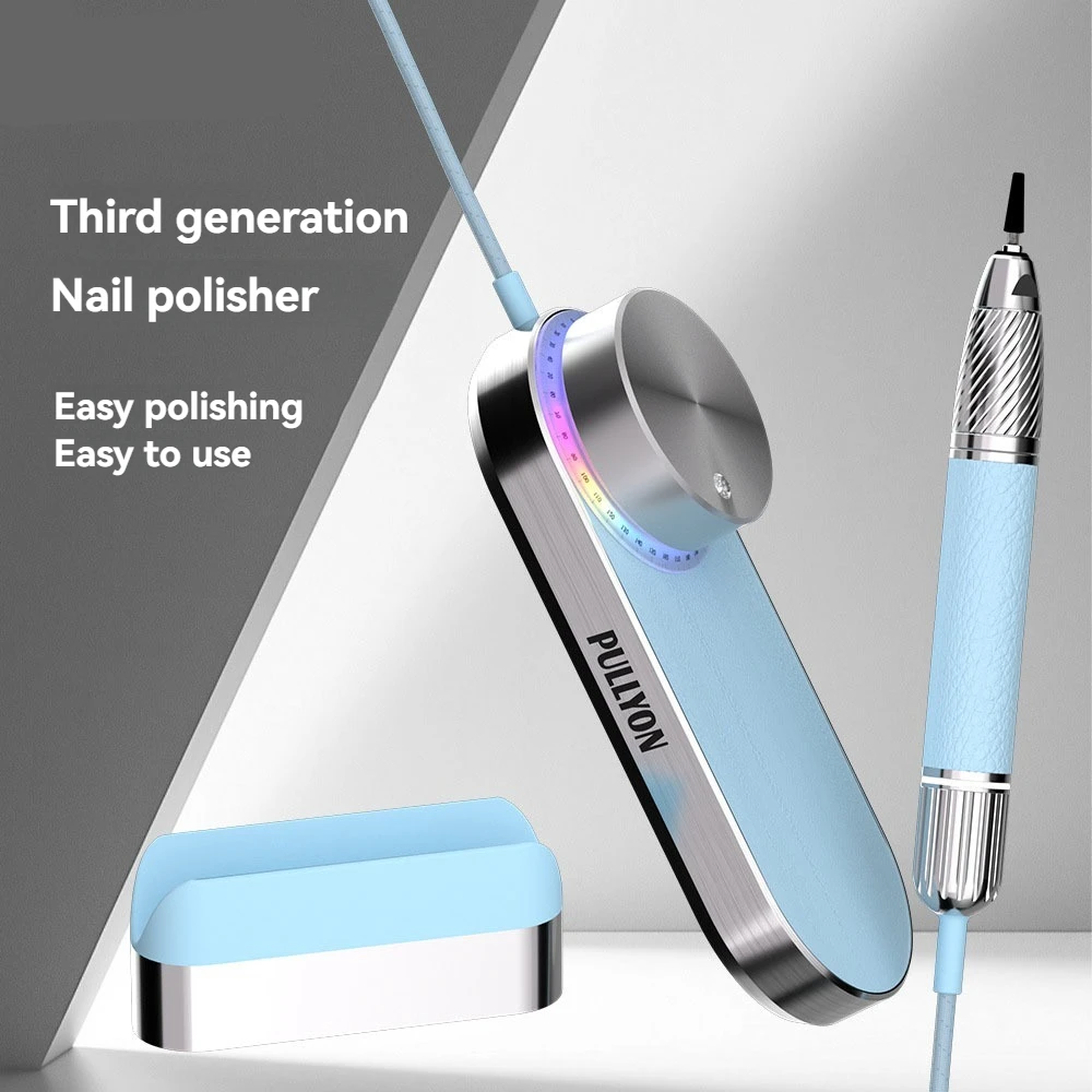 30000RPM 3rd Gen Electric Nail File 1600mAh Rechargeable for Professional Salon Home