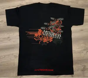 Mindless Self Indulgence If Album Medium Black T high quality Shirt Official Band Tee 2008