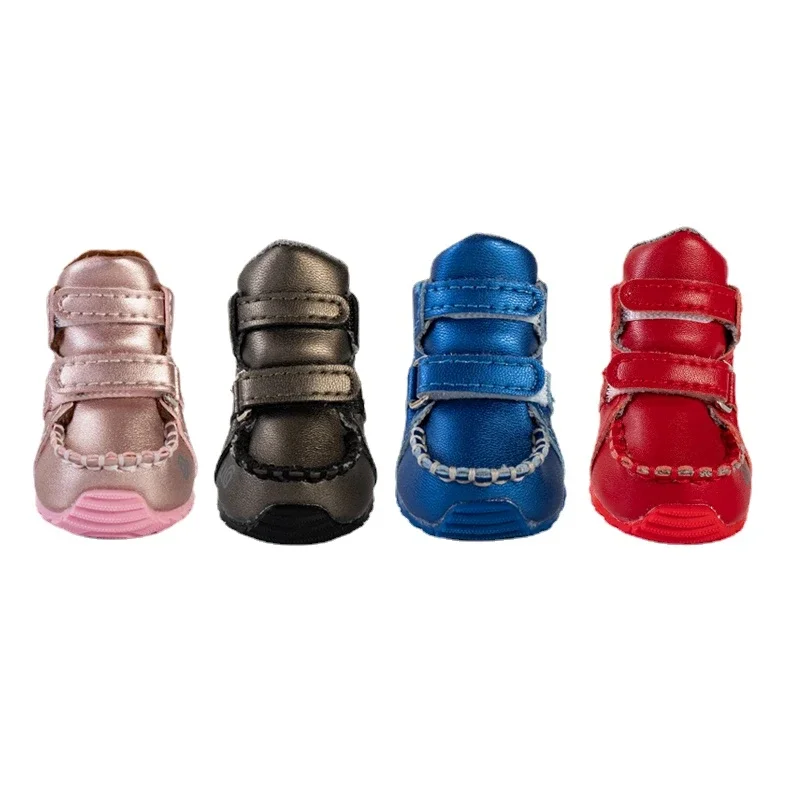 

Spring and Autumn New Teddy Four Seasons Pet Dog Shoes Small Dog Dog Breathable Non-slip Waterproof Shoes