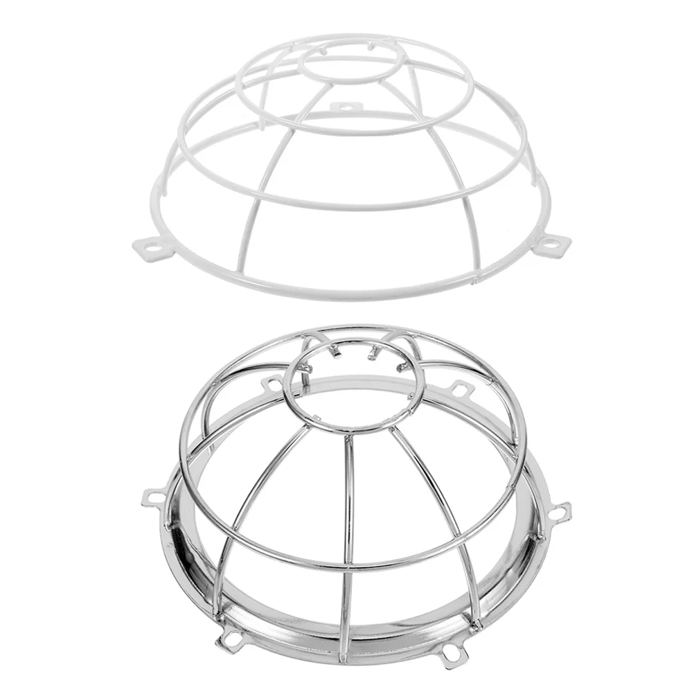 2pcs Fire Sprinkler Guard Cage Stainless Steel Smoke Cover Dust Protection Sprinkler Protective Shield For Cooking