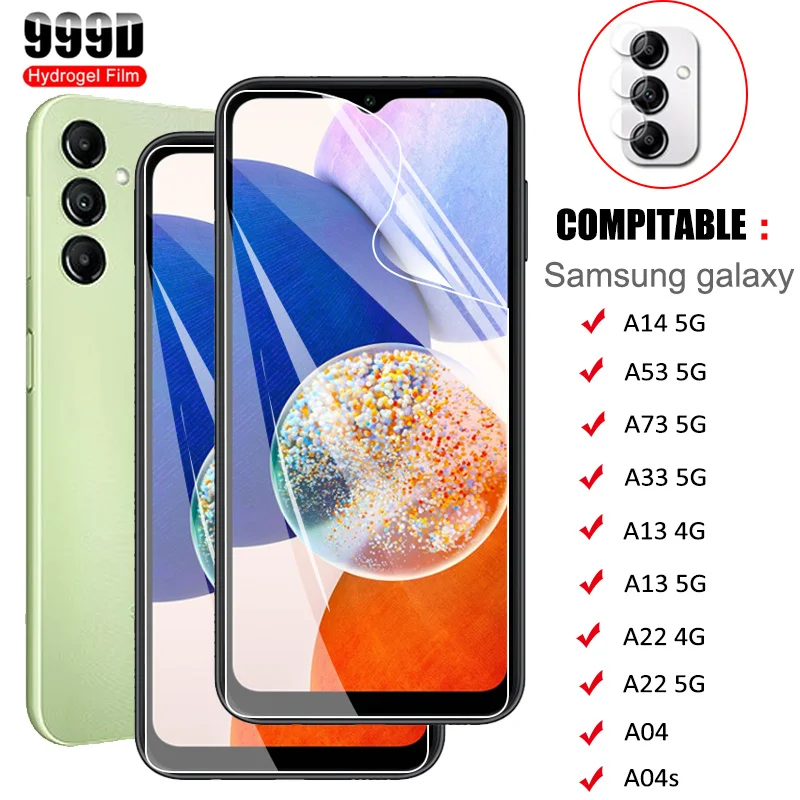 

Hydrogel Film For Samsung A14 película Screen Protector Samsung galaxy A53 A22 A04 A73 A33 A13 5g protector hidrogel For Samsung A 53 Clear Pelicula hidrogel Samsung A 14 Accessories Not Glass