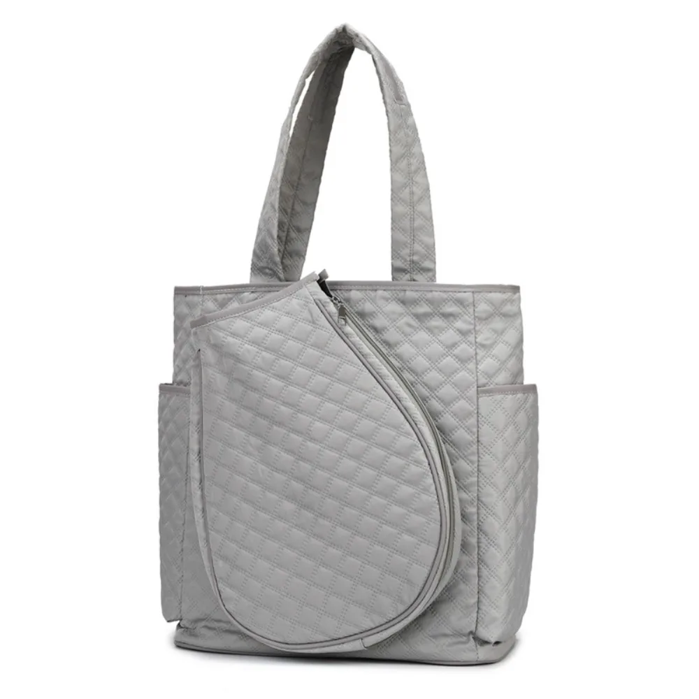 

2 Rackets Tennis Racket Bag Nylon Large Capacity Badminton Backpack Casual Waterproof Sports Equipment Bag Home Fitness