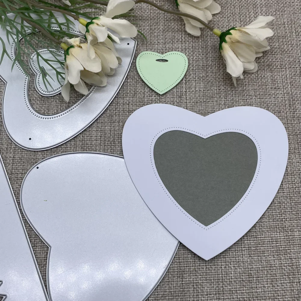 

Металлические вырубные формы-трафареты Love Box Frame для скрапбукинга, декоративного тиснения и рукоделия