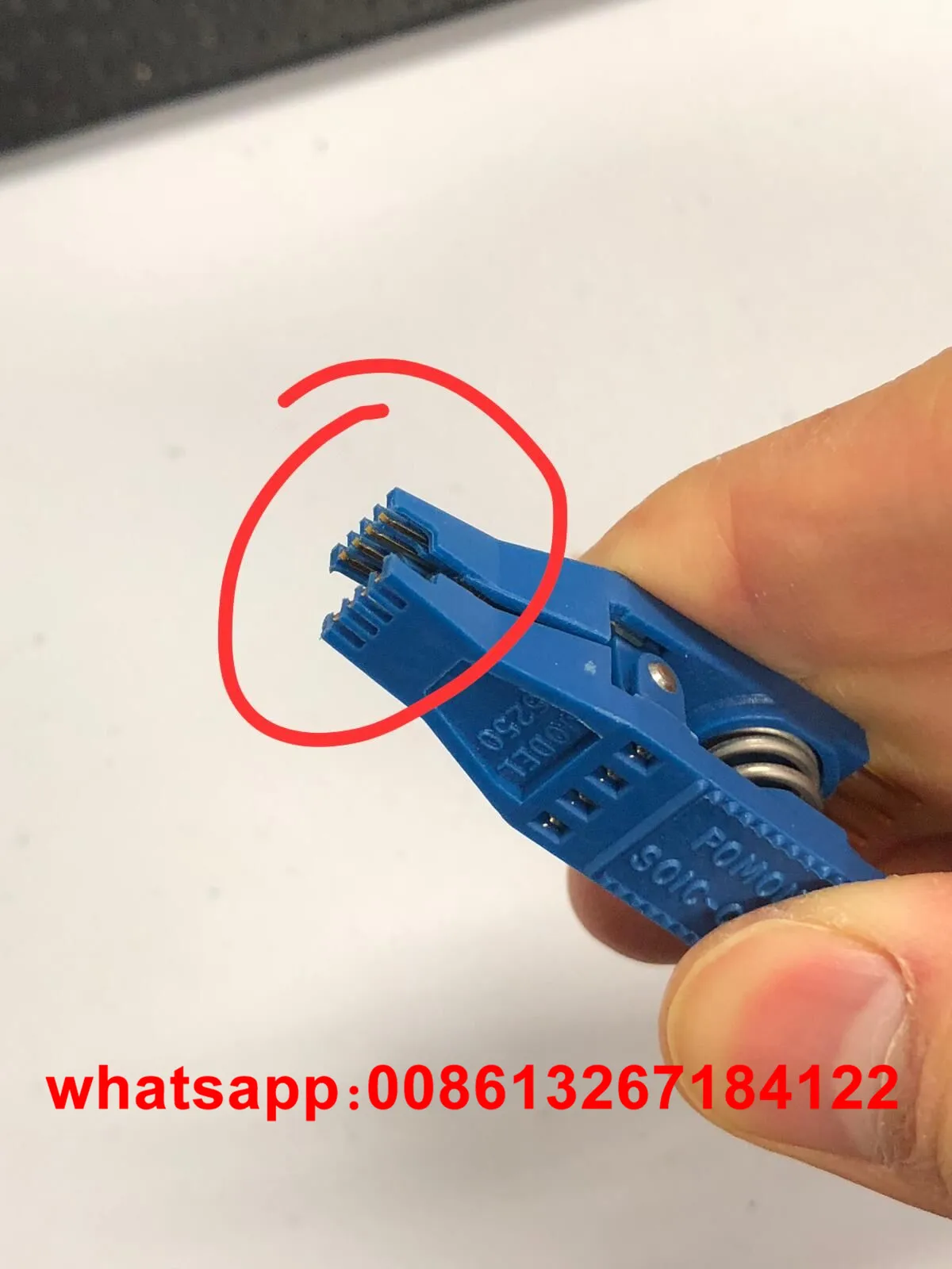 Juego completo Eeprom Clip Pomona Soic Clip 5208 dip 8 pines y 5250 soic 8 pines con 5251 soic 14 pines