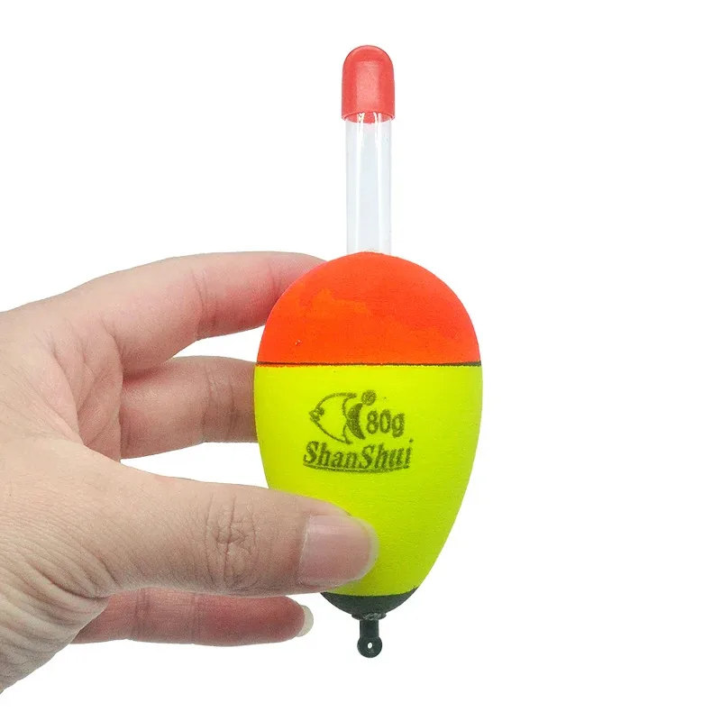 2/4/6pcs Rock Fishing Buoyancy 10/20/30/40/50/60/80g Float Fish Bait Foam Float Fishing Float Fishing Bobber Float Light Stick - view 6
