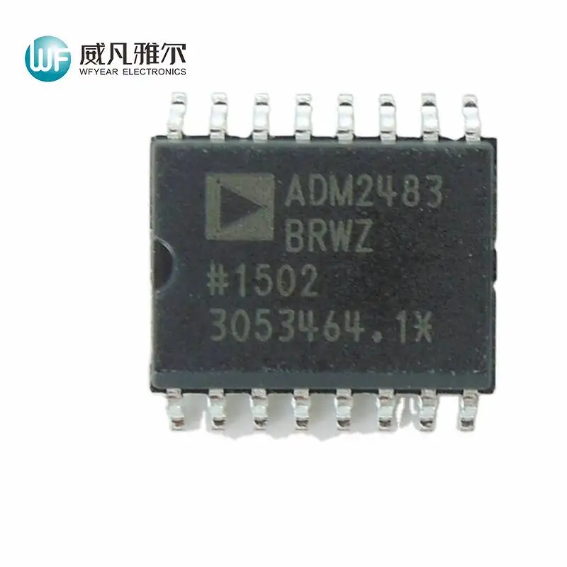 New Original ADM2483BRWZ-REEL RS-485 Transceiver Digital Isolators Electronics Components