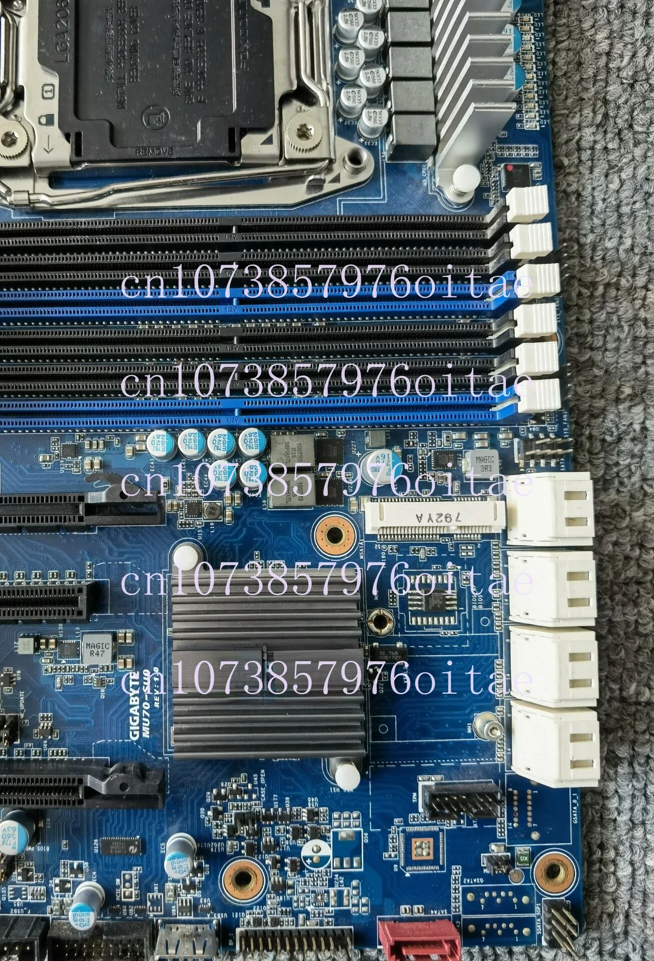 MU70-SU0 X99 Server Main Board C612 E5-2678V3 2683V4 Four Network Interface Card 2699 ES