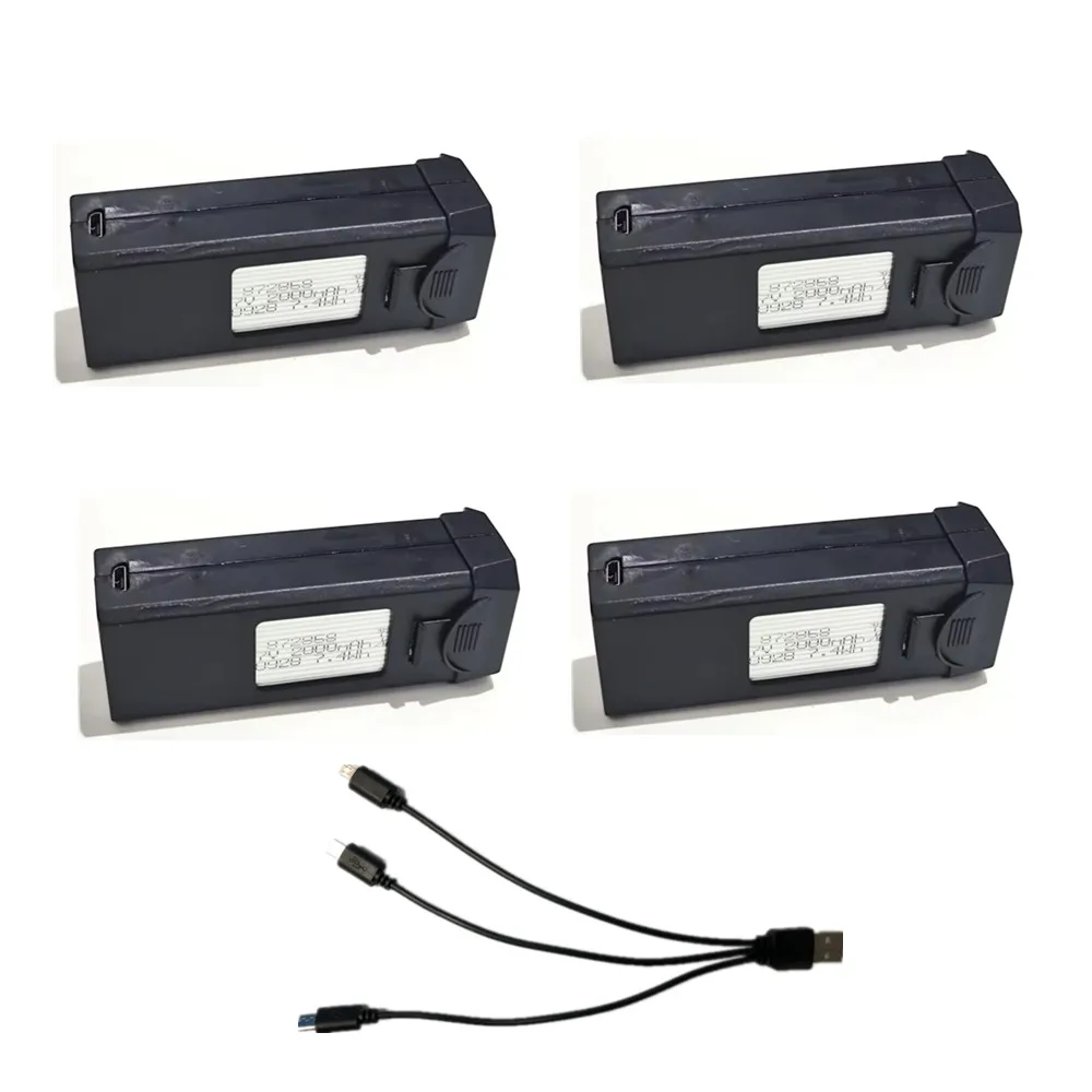 Accessoires de batterie de Drone GPS RG600 PRO MAX 3.7v 2000mAh/lame d'hélice/utilisation pour pièce de rechange de Drone RG600 PRO MAX